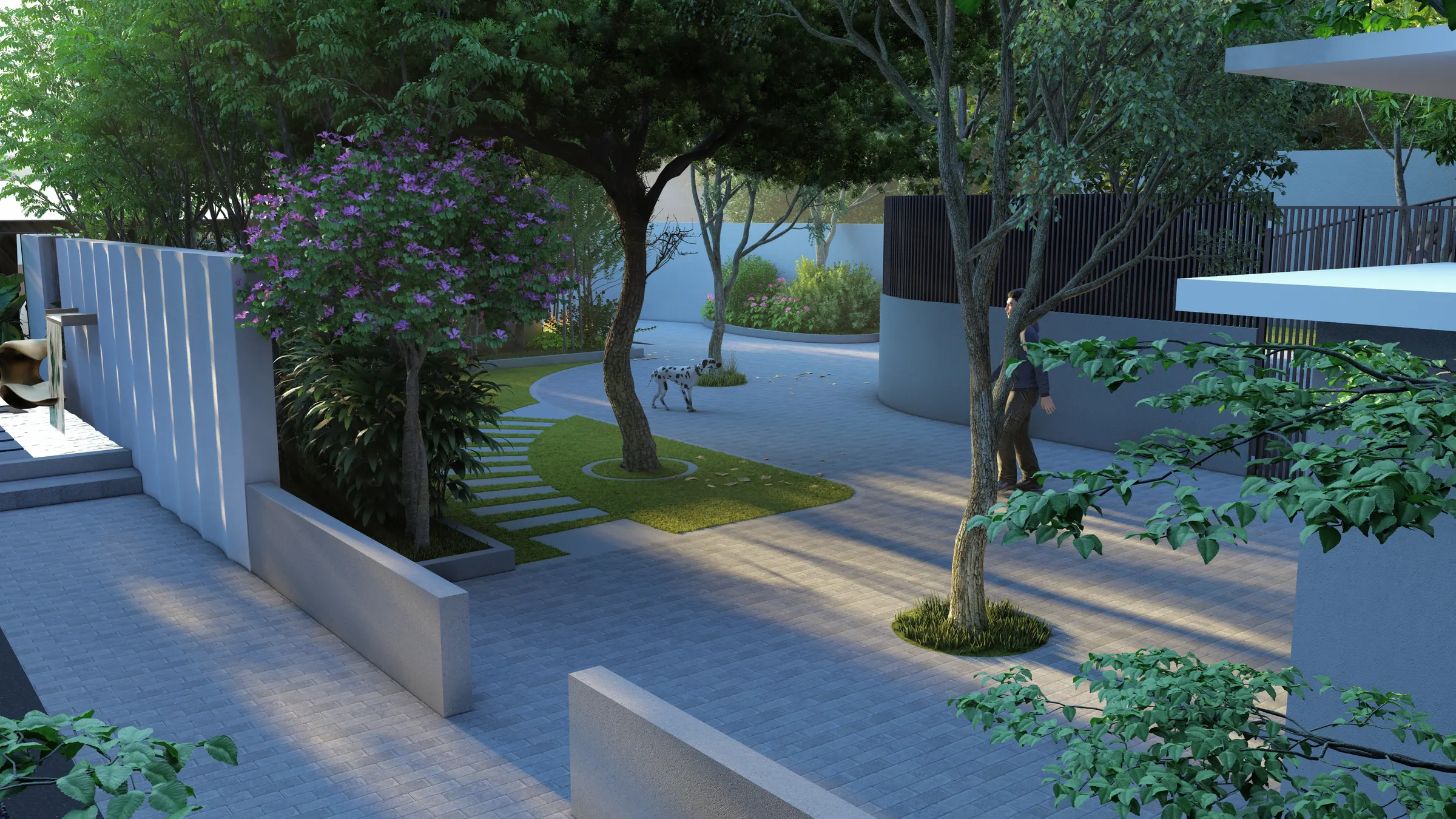 Courtyard Gardens — view 3