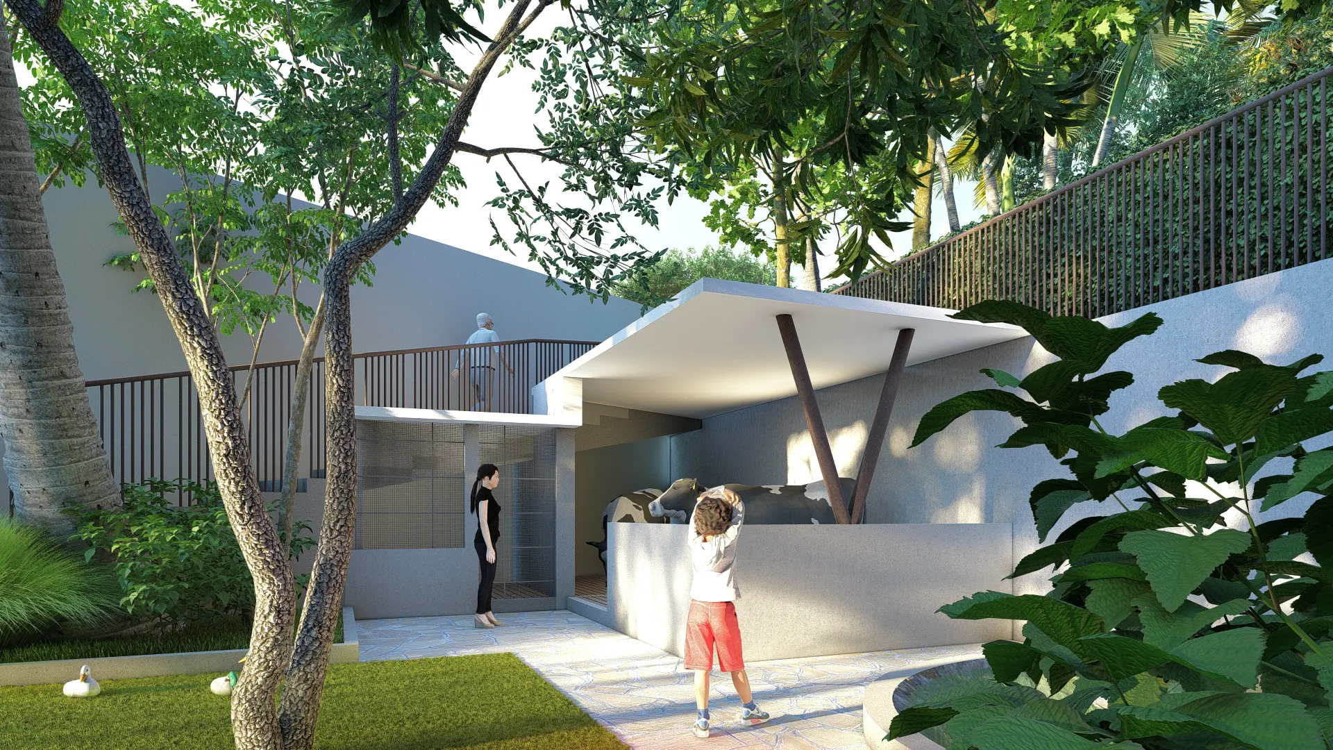 Courtyard Gardens — view 6